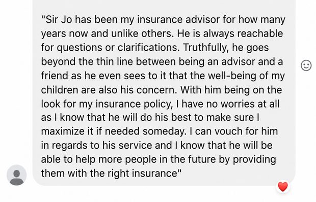Client message from Ms. Eden, Mom of 2 & VA